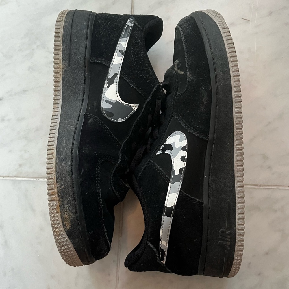 Nike airmax black camp Grey white shoes women